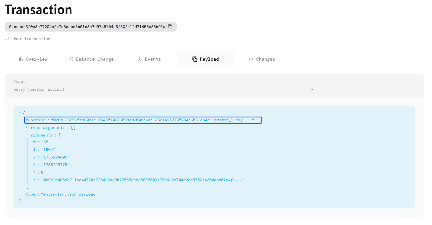aptos webhook explorer5