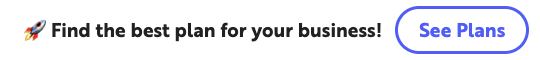 Coupon button activated screen
