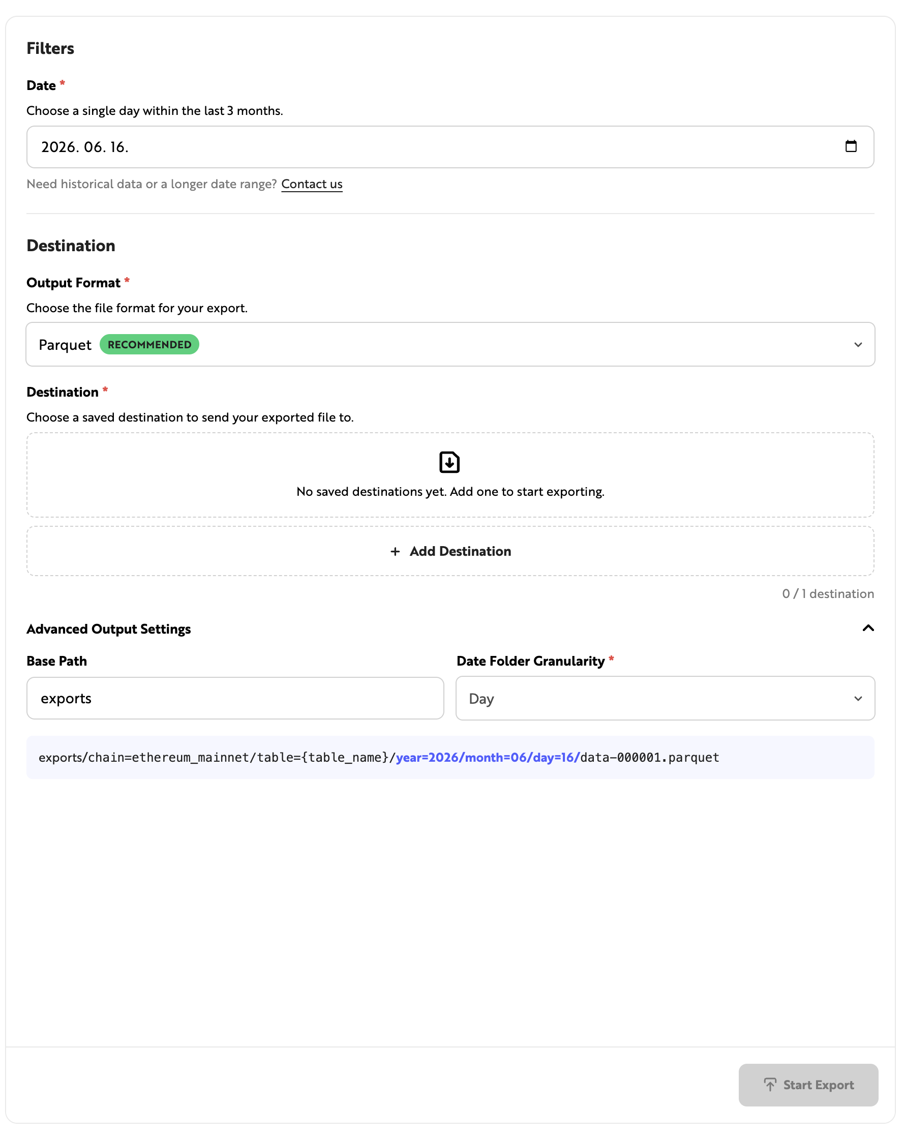 Nodit Datashare Filters