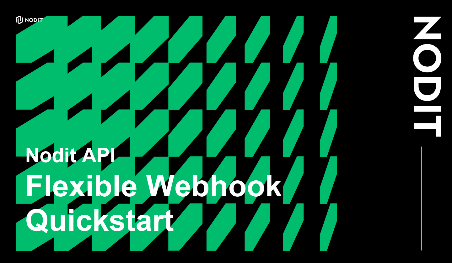 Flexible Webhook Quickstart | Nodit Documentation