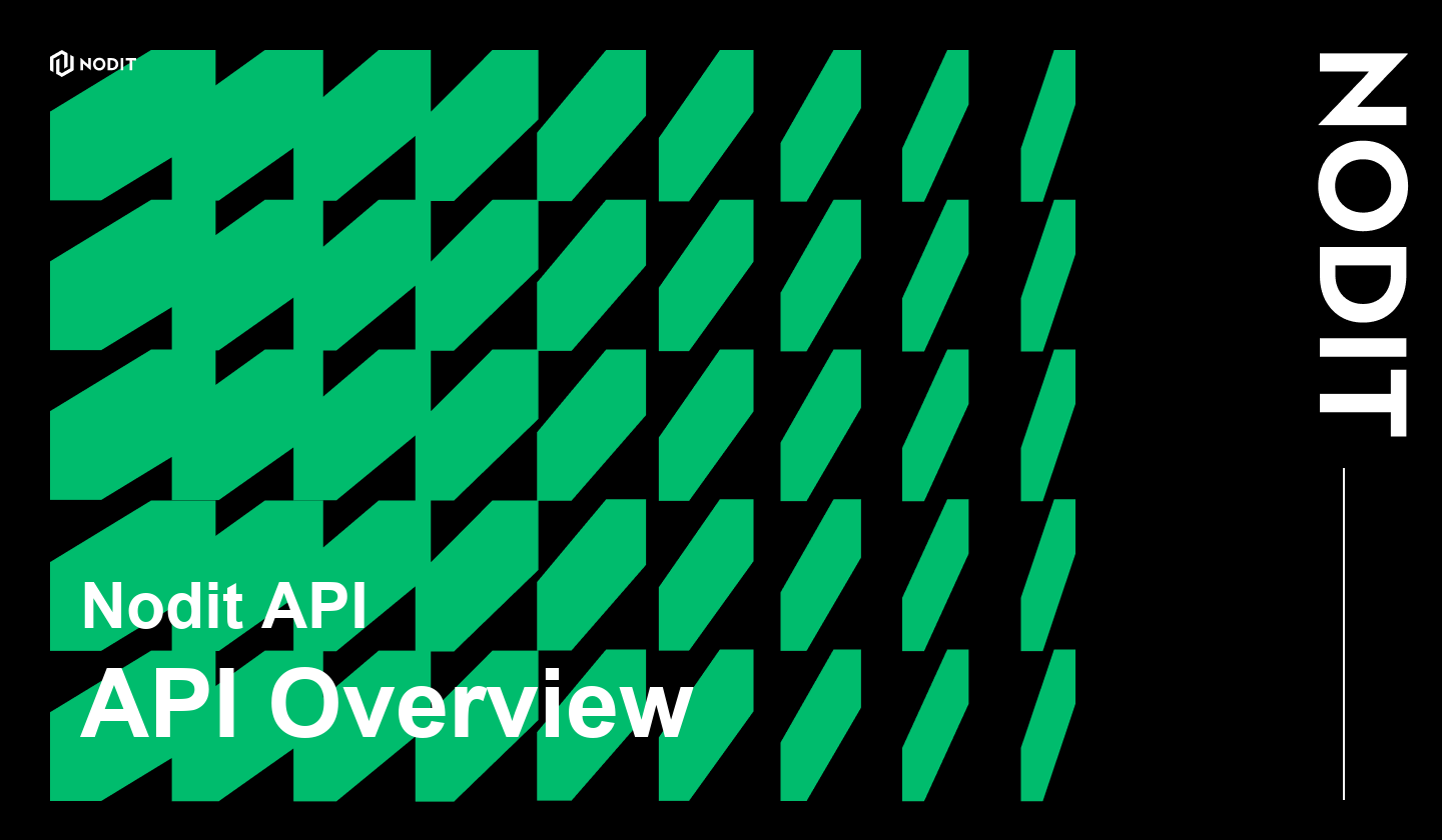 API Overview | Nodit Documentation