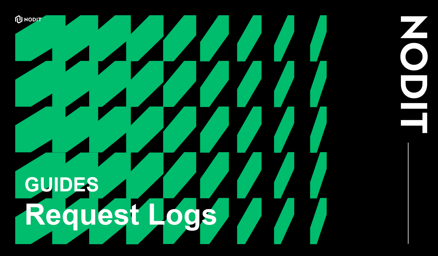 Request Logs | Nodit Documentation